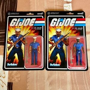 G.I.Joe 2021 4” Super7 Sailor Navy Serviceman Dual